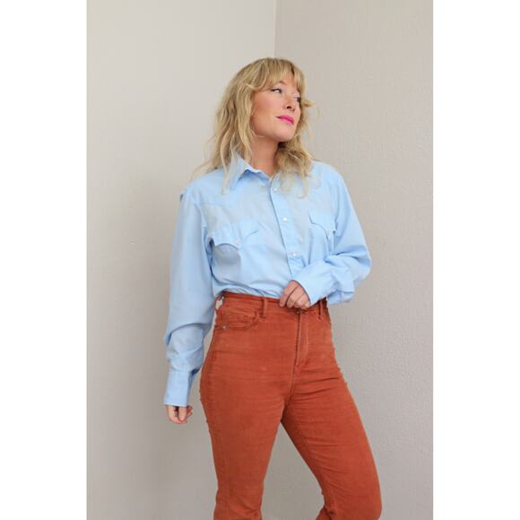 1970's Vintage Western Miller Pearl Snap Shirt ~ Men's MD LG ~ Women's LG to Xl - Picture 3 of 7